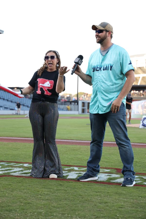 Megan Angstadt - Baseball Emcee