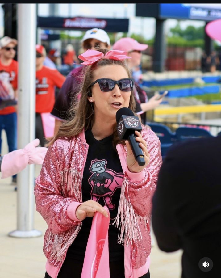 Megan Angstadt - Baseball Emcee
