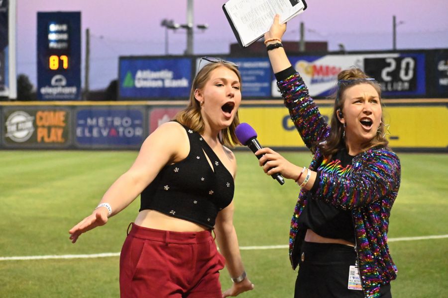 Megan Angstadt - Baseball Emcee