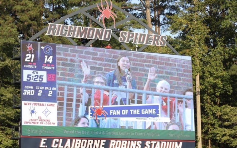Megan Angstadt - Richmond Spiders Emcee