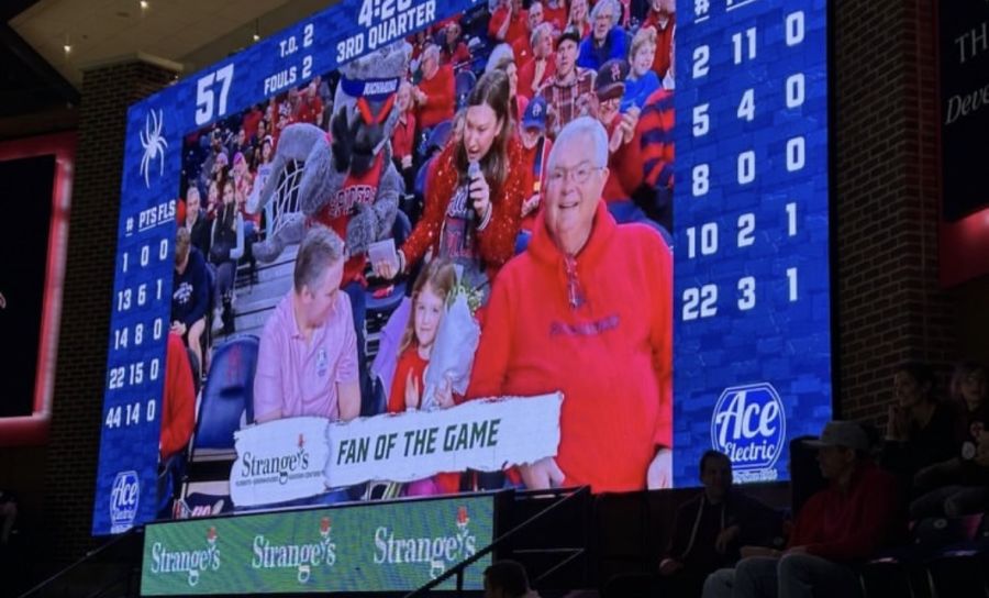 Megan Angstadt - Richmond Spiders Emcee