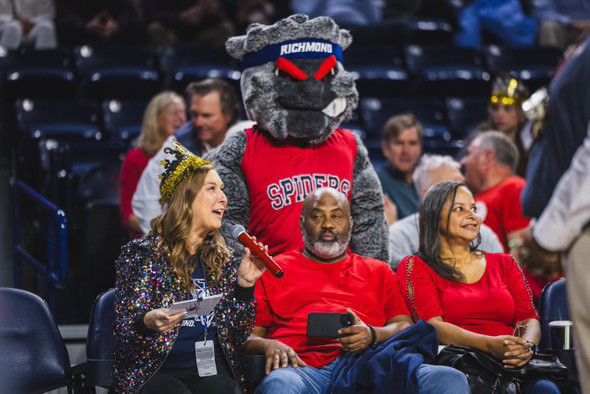 Megan Angstadt - Richmond Spiders Emcee