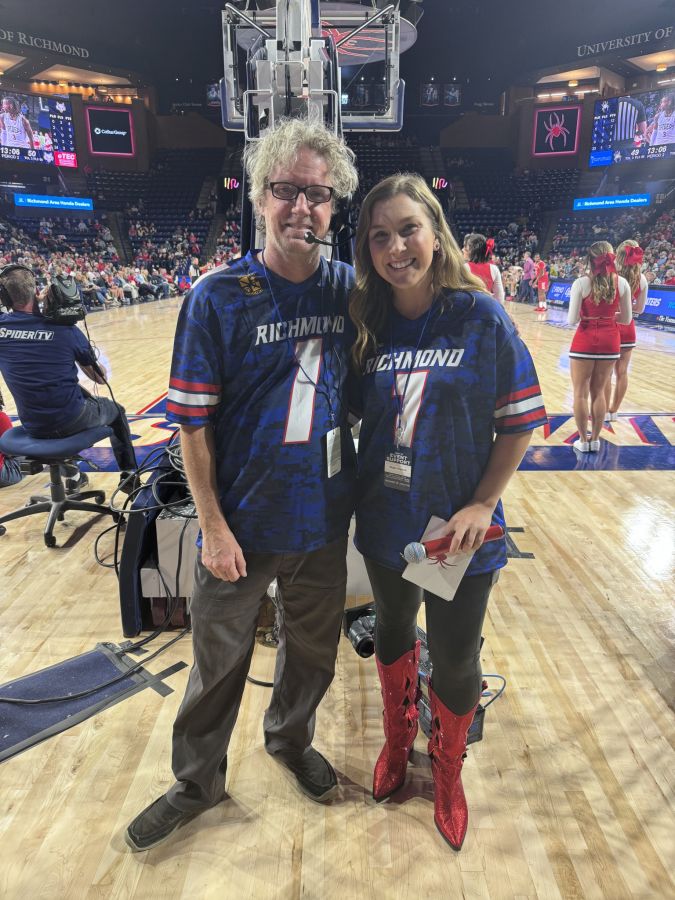 Megan Angstadt - Richmond Spiders Emcee