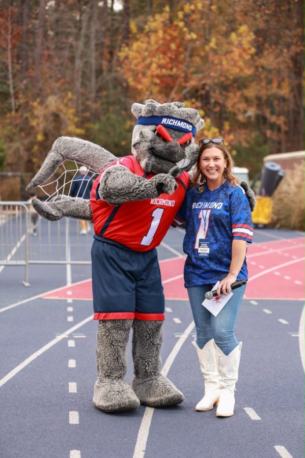 Megan Angstadt - Richmond Spiders Emcee