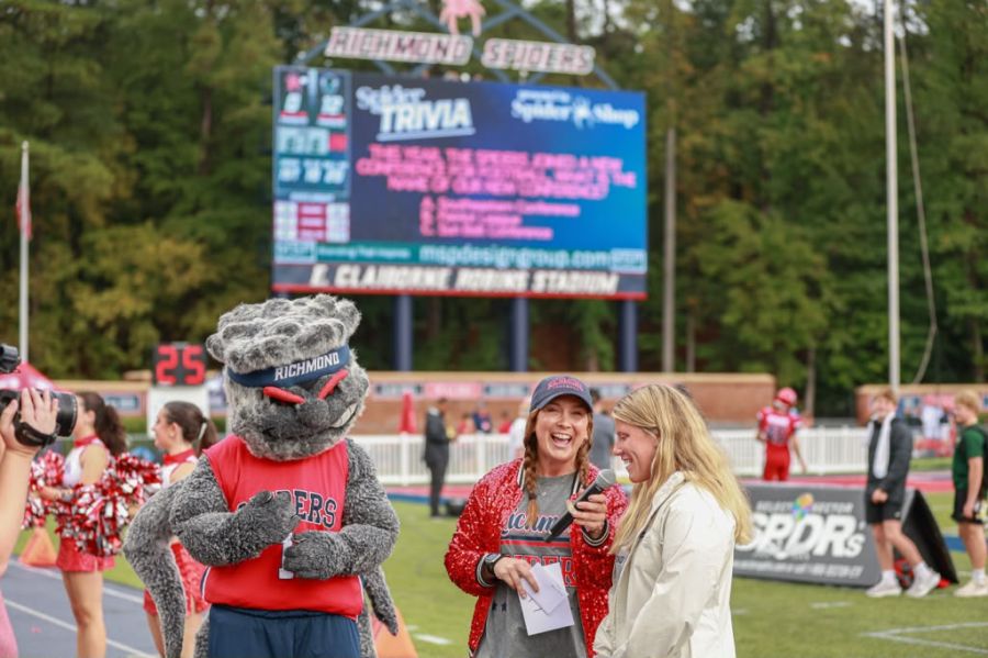 Megan Angstadt - Richmond Spiders Emcee